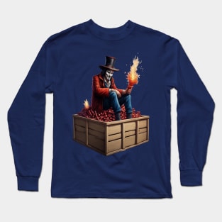 Guy Fawkes Preparing the Gunpowder Plot, 1605 Long Sleeve T-Shirt